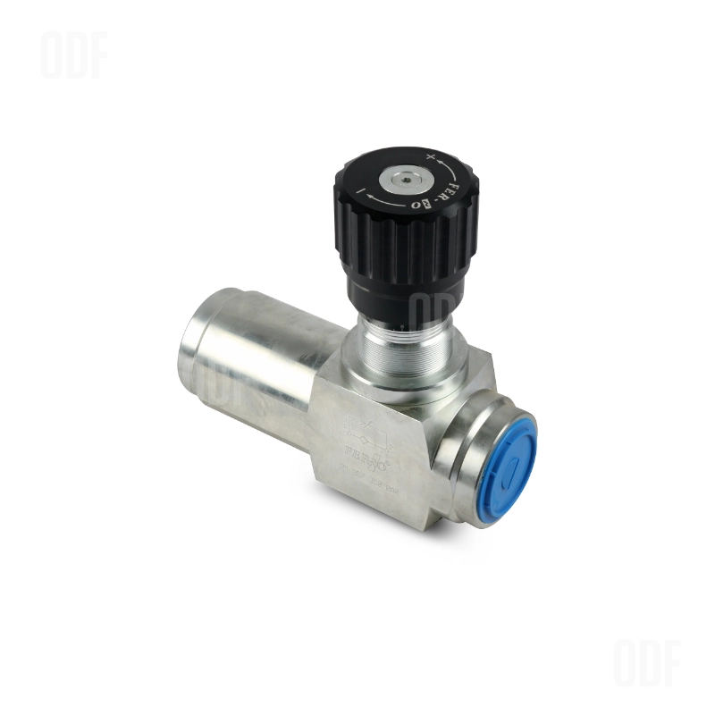 Flow Control Valve with Reverse Check Valve